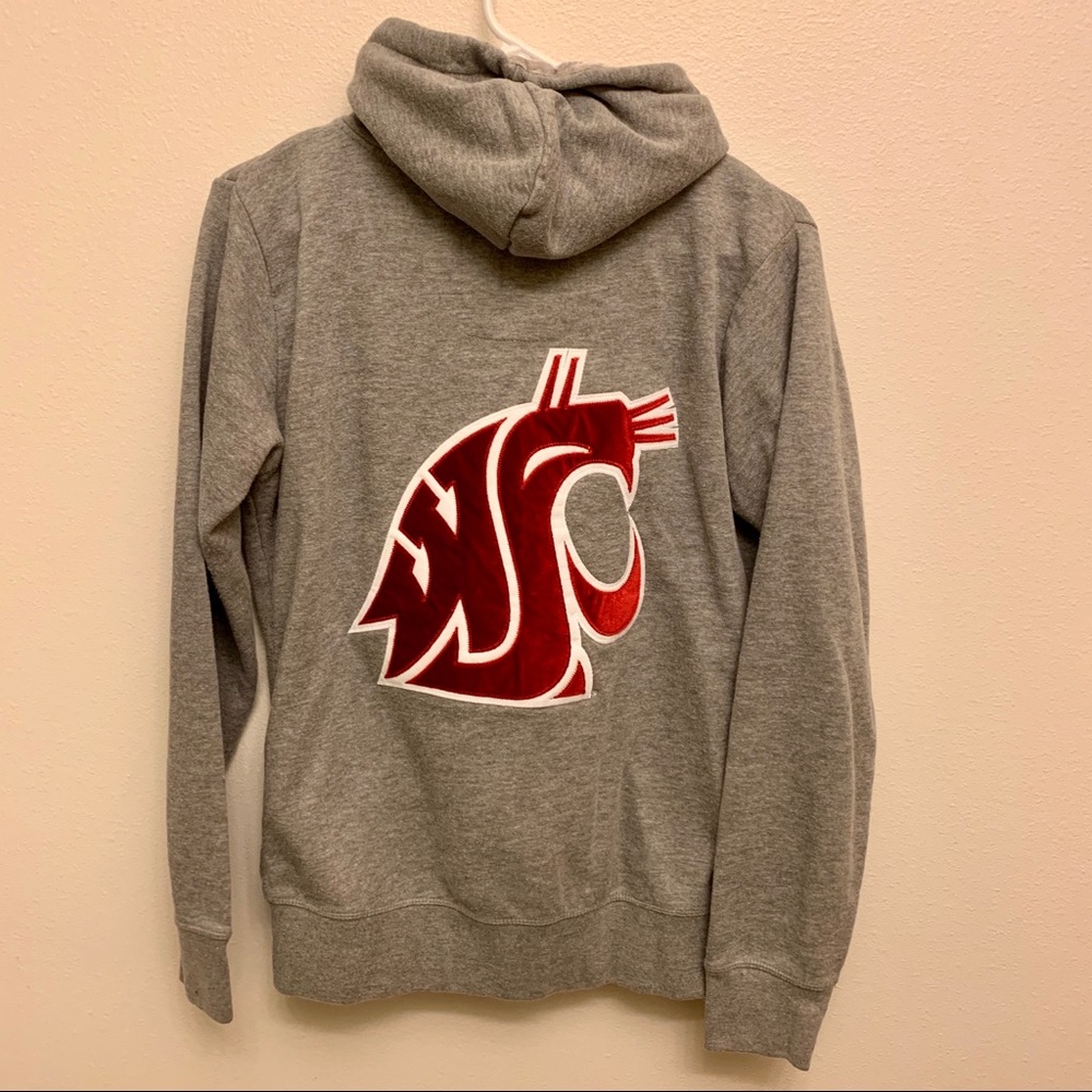 WSU Cougar Zip Up Sweatshirt